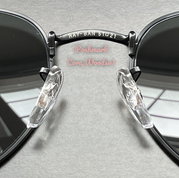 RayBan Hexagonal Black Lenses RB3548N Black Frame Unisex New - Picture 7 of 16